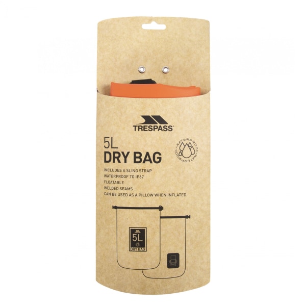 Trespass Sunrise Dry Bag One Size Warm Orange Warm Orange One Size