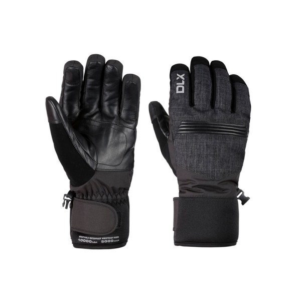 Trespass Unisex Adult Sidney Läder Palm Snow Sports Gloves XL Black XL