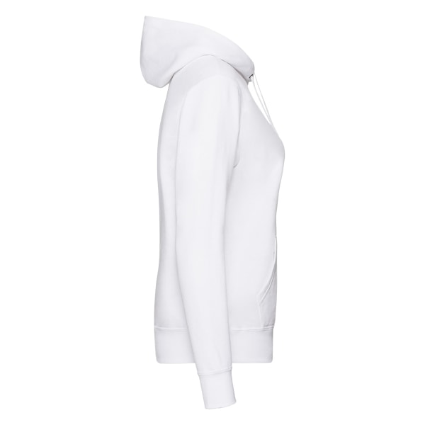 Fruit of the Loom Dam/Damer Classic 80/20 Lady Fit Hoodie L White L