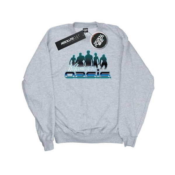 Ready Player One Boys Welcome To The Oasis Sweatshirt 7-8 år Sports Grey 7-8 Years