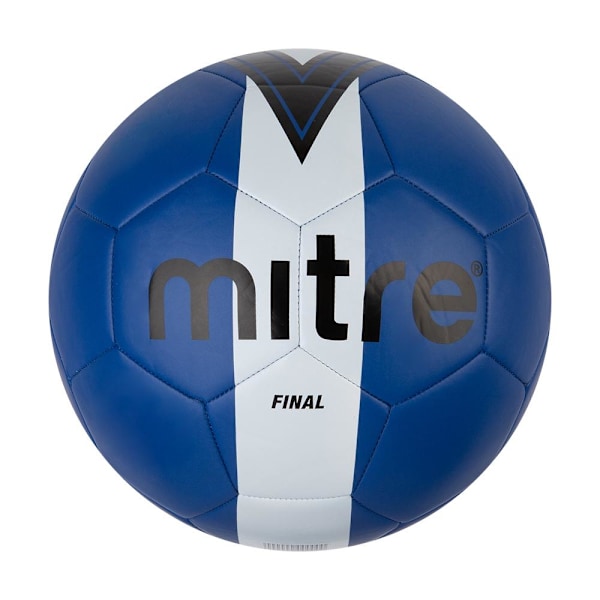 Mitre Final Fotboll 5 Blå/Vit Blue/White 5