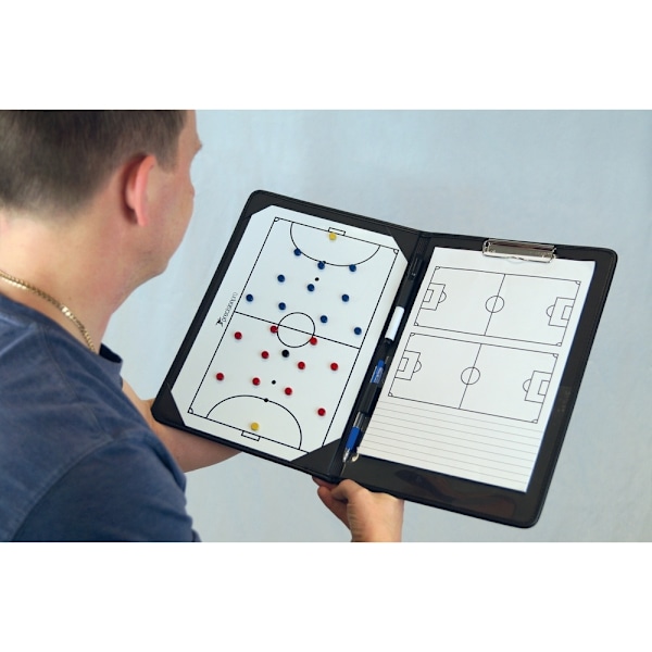 Precision Pro Futsal Tactics Folder One Size Svart/Vit Black/White One Size