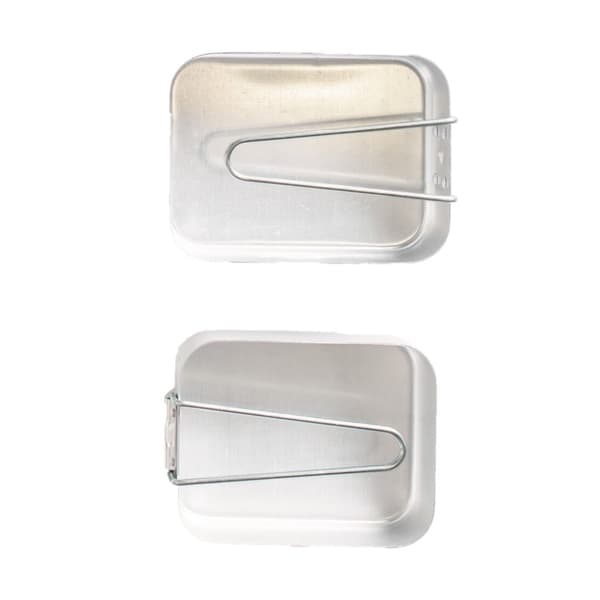 Regatta Great Outdoors Camping Mess Tin Set One Size Silver Silver One Size