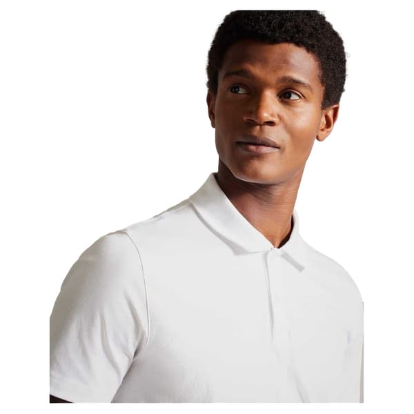Ted Baker Herr Zeiter Bomull Pikétröja XXL Vit White XXL