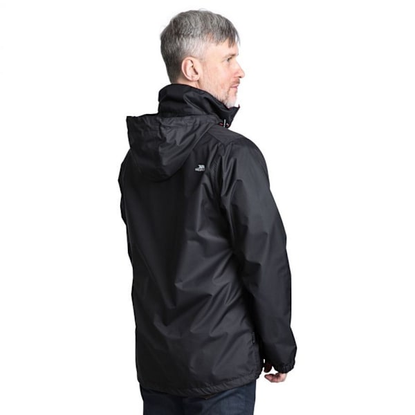 Trespass Mens Fraser II Vattentät Jacka L Svart Black L