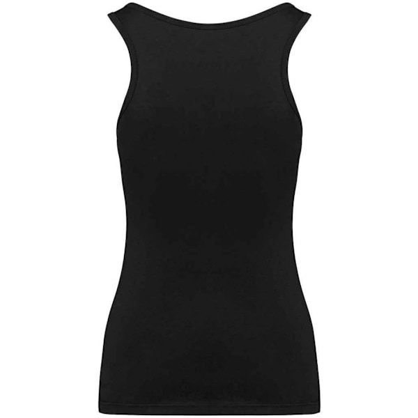 Kariban Dam/Dam Ekologisk Enfärgad Tank Top M Svart Black M