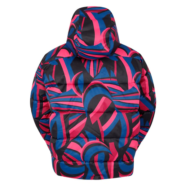 Dare 2B Dam Showcase Mönstrad Baffled Skidjacka 16 Hot Pink 16 UK