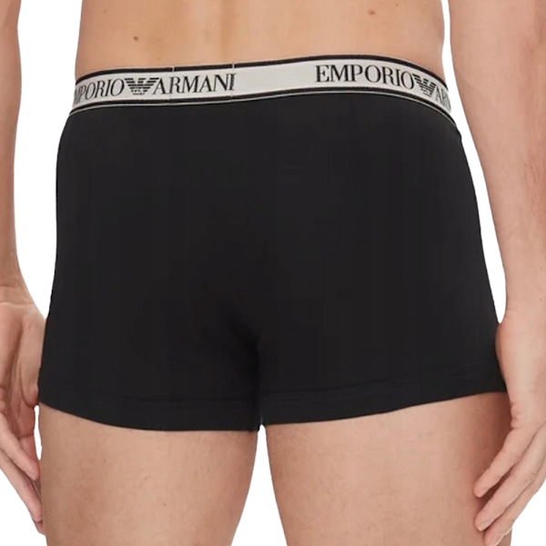 Emporio Armani Herr Boxershorts (3-pack) S Svart Black S