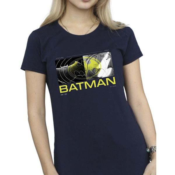 DC Comics Dam/Kvinnor The Flash Batman Framtid Till Förflutet Bomull Navy Blue XL