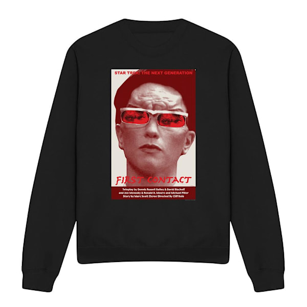 Star Trek Unisex Vuxen The Next Generation Säsong 4 Avsnitt 15 Black XL