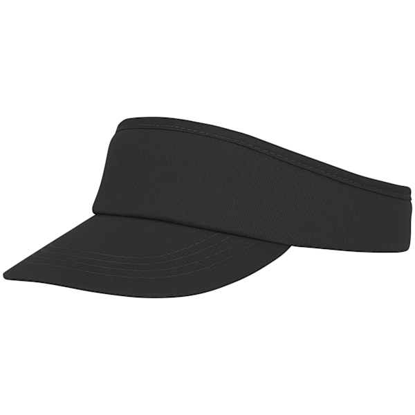 Hera Unisex Solskärm En Storlek Solid Svart Solid Black One Size