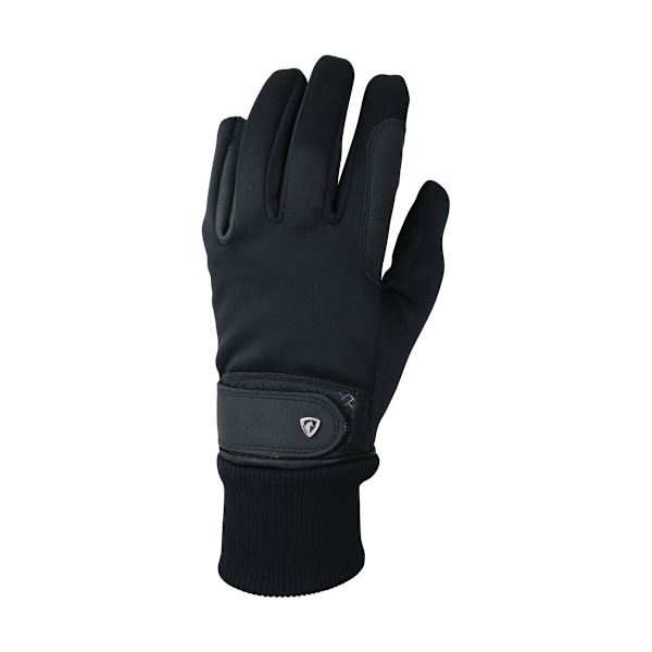 Hy Unisex Adult Thinsulate Läderbundna Ridhandskar XS Svart Black XS