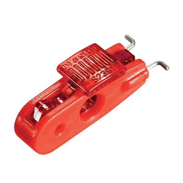Master Lock Lockout Mini Strömbrytare Över 11mm One Size Röd Red One Size