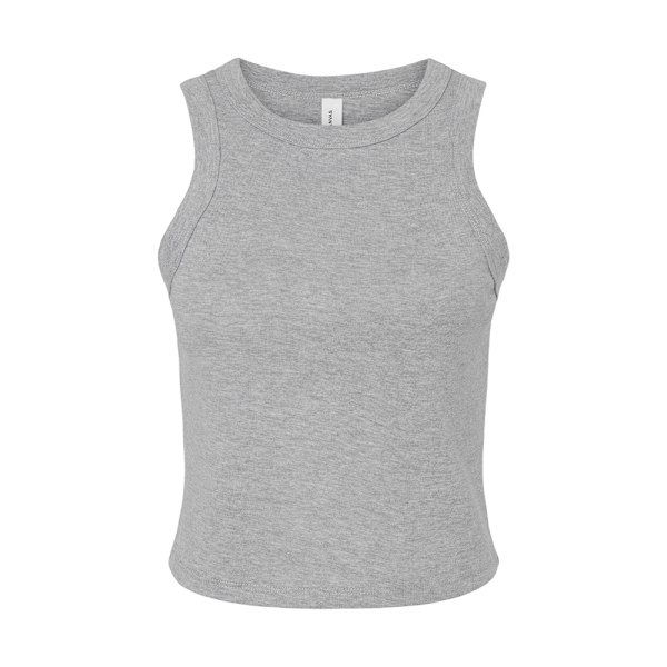 Bella + Canvas Dam/Damer Heather Racerback Tank Top XXL Ath Athletic Grey XXL