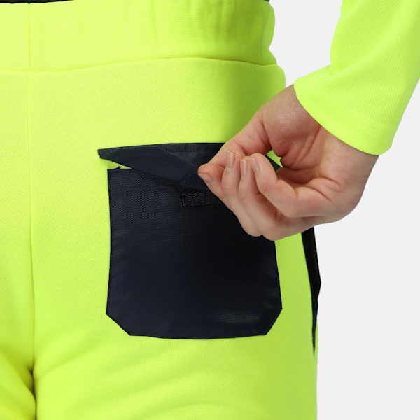Regatta Hi-Vis Byxor Herr XXL Gul/Marinblå Yellow/Navy XXL