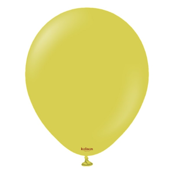 Kalisan Latex Retro Ballong (Pack med 2) One Size Olive Olive One Size