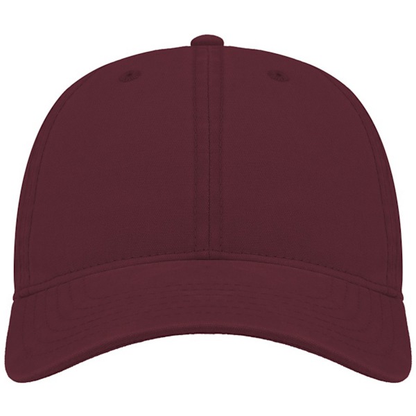 Atlantis Groovy Canvas 6 Panel Cap One Size Burgundy Burgundy One Size