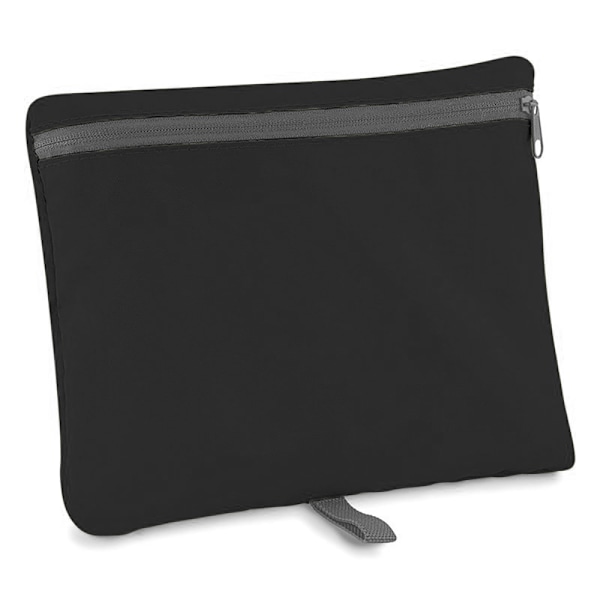 BagBase Packaway Barrel Bag / Duffle Vattentålig Resväska Black/Black One Size