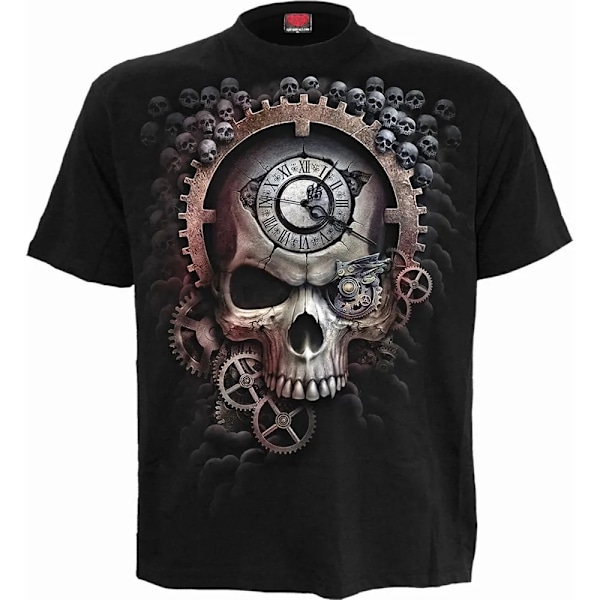 Spiral Direct Unisex Vuxen Reaper Time T-shirt S Svart Black S