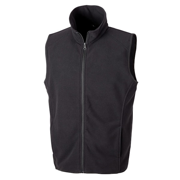 Result Core Herr Micro Fleece Gilet XS Svart Black XS