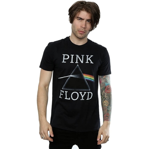 Pink Floyd Boys Dark Side Of The Moon Prism Bomull T-Shirt 12-1 Black 12-13 Years