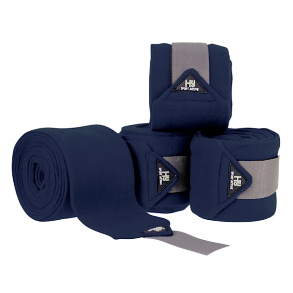 Hy Sport Active Luxury Hästbandage (4-pack) Cob/Full Midn Midnight Navy Cob/Full