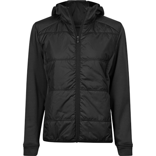 Tee Jay Dam/Kvinnor Stretch Jacka Med Huva 3XL Svart/Svart Black/Black 3XL