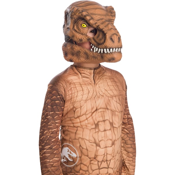 Jurassic World T-Rex Mask One Size Brun/Vit Brown/White One Size