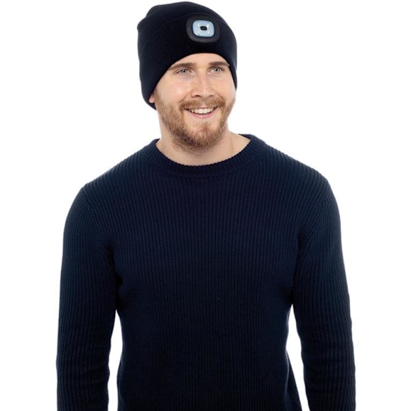 Storm Ridge Herr LED Beanie Hatt Storlek One Svart Black One Size