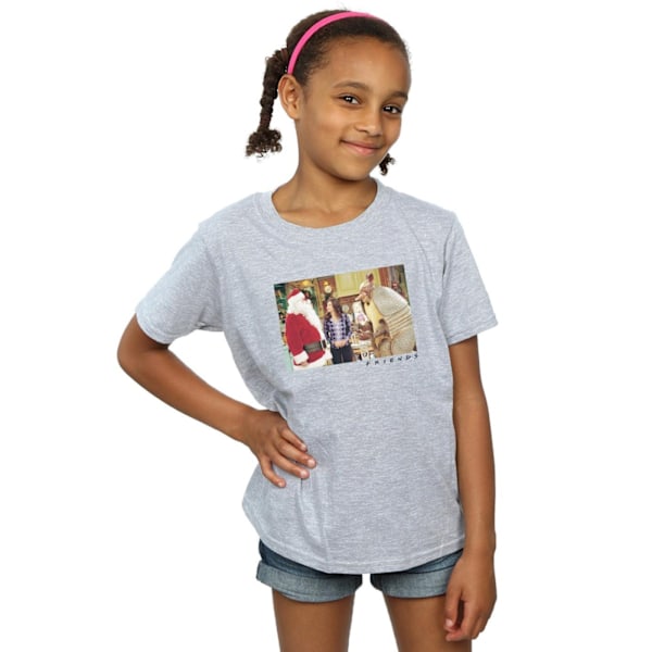 Friends Girls The Holiday Armadillo Bomull T-shirt 9-11 år S Sports Grey 9-11 Years