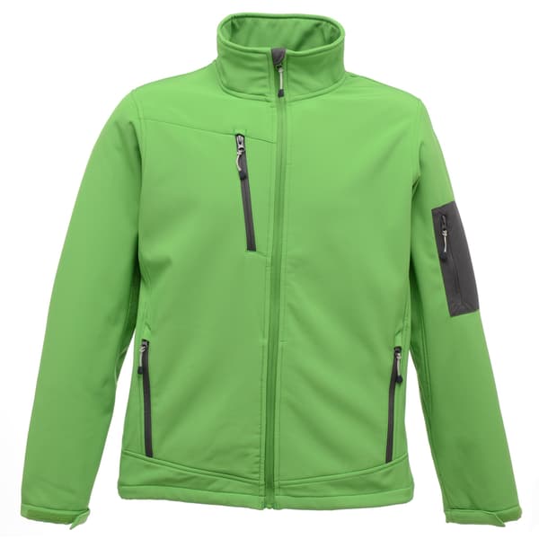 Regatta Professional Herr 3-Lagers Softshelljacka S Extreme Green/Seal Grey S