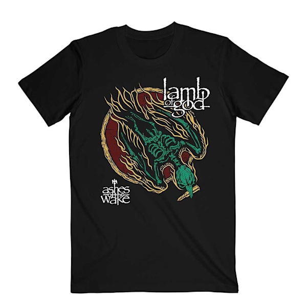 Lamb Of God Unisex Adult Ashes Of The Wake T-Shirt M Svart Black M