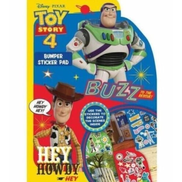 Toy Story 4 Målarset (6-pack) One Size Blå/Gul/Röd Blue/Yellow/Red One Size
