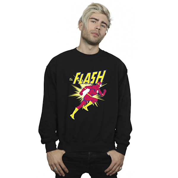 DC Comics Herr The Flash Löpartröja M Svart Black M