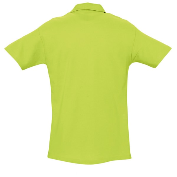 SOLS Herr Spring II Kortärmad Heavyweight Polo Shirt S Apple Apple Green S