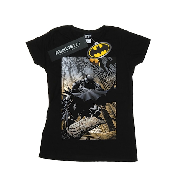 DC Comics Dam/Kvinnor Batman Night Gotham City Bomull T-shirt Black M