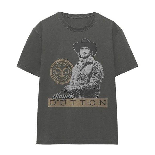Yellowstone Unisex Vuxen Kayce Dutton T-Shirt M Kolgrå Charcoal M