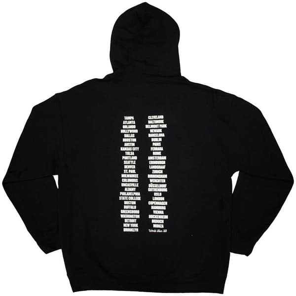 Bruce Springsteen Unisex Vuxen Tour ´23 Leaning Car Pullover Ho Black L