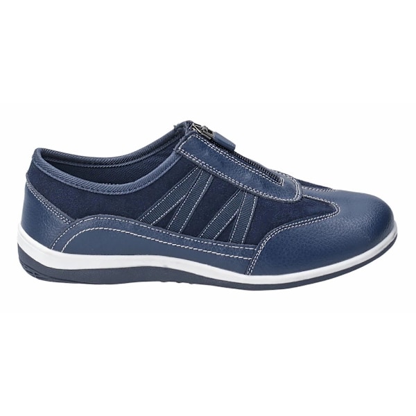 Fleet & Foster Dam/Dam Mombassa Comfort Skor 4 UK Marinblå Navy 4 UK