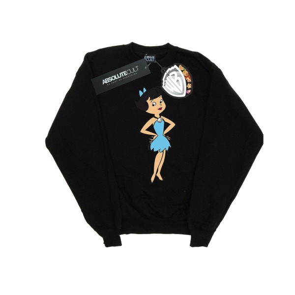 The Flintstones Boys Betty Rubble Classic Pose Sweatshirt 7-8 år Black 7-8 Years