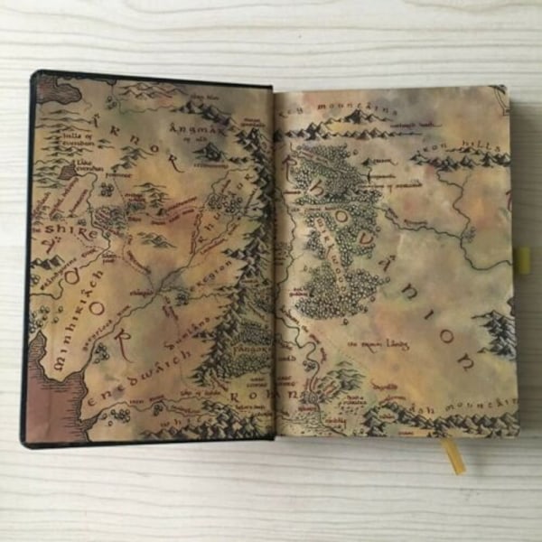 Lord Of The Rings VHS Anteckningsbok En Storlek Gul/Grå Yellow/Grey One Size