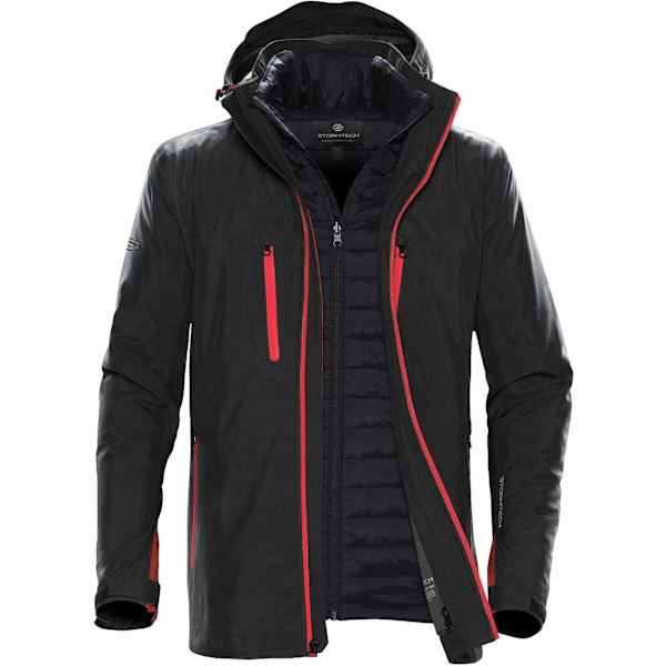 Stormtech Matrix System Jacket M Svart/Röd Black/Red M