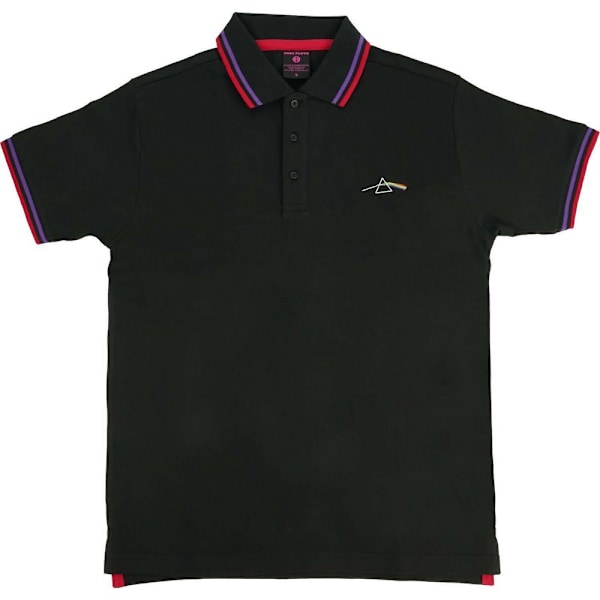 Pink Floyd Unisex Vuxen Dark Side Of The Moon Prism Polotröja Black M
