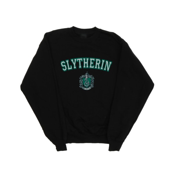 Harry Potter Dam/Dam Slytherin Crest Sweatshirt S Svart Black S