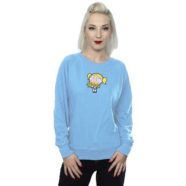 The Powerpuff Girls Dam/Dam Sweatshirt XL Baby Blue Baby Blue XL