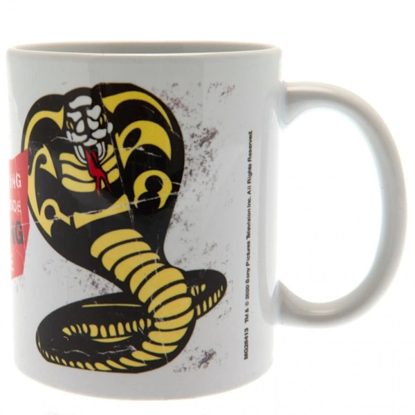 Cobra Kai Stark Mugg En Storlek Vit/Röd/Gul White/Red/Yellow One Size