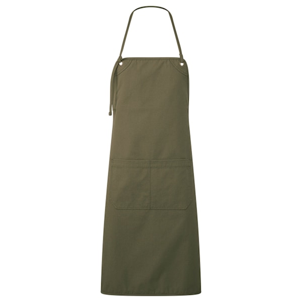 Premier Artisan´s Choice Canvas Dubbelficka Förkläde En Storlek Ol Olive Green One Size