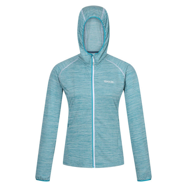 Regatta Yonder Helly Zip Hoodie för Kvinnor/Dam Storlek 12 UK Tahoe Blå Tahoe Blue 12 UK