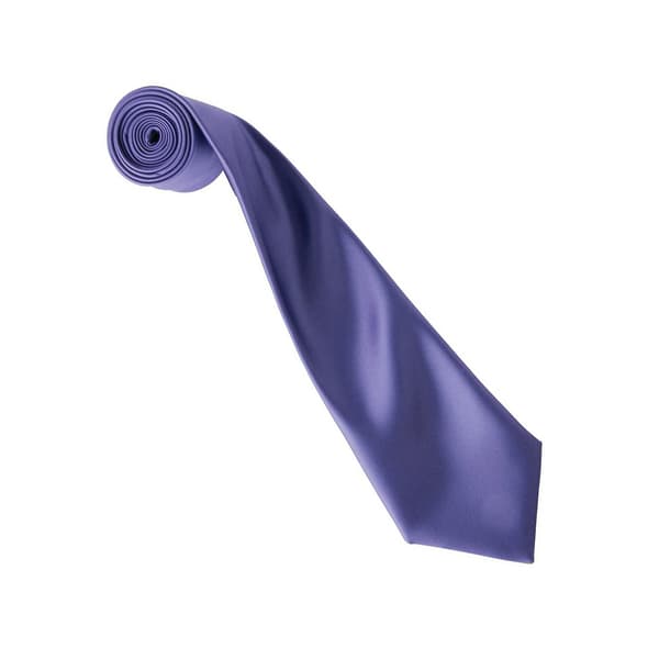 Premier Colours Collection Satinslips En Storlek Lila Purple One Size