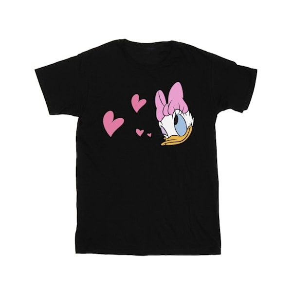 Disney Boys Daisy Duck Kisses T-Shirt 9-11 år Svart Black 9-11 Years